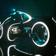 Illustration for article titled Tron Light Cycle Revealed Live At Flynn's Arcade!